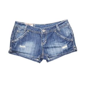 Womens Low Rise Short Shorts